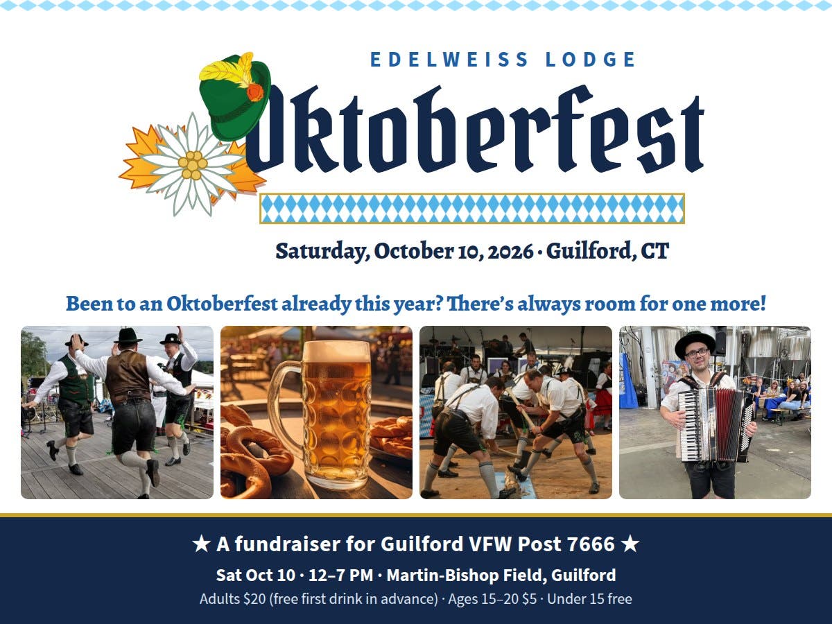 Oktoberfest: A Fundraiser for Guilford VFW Post 7666