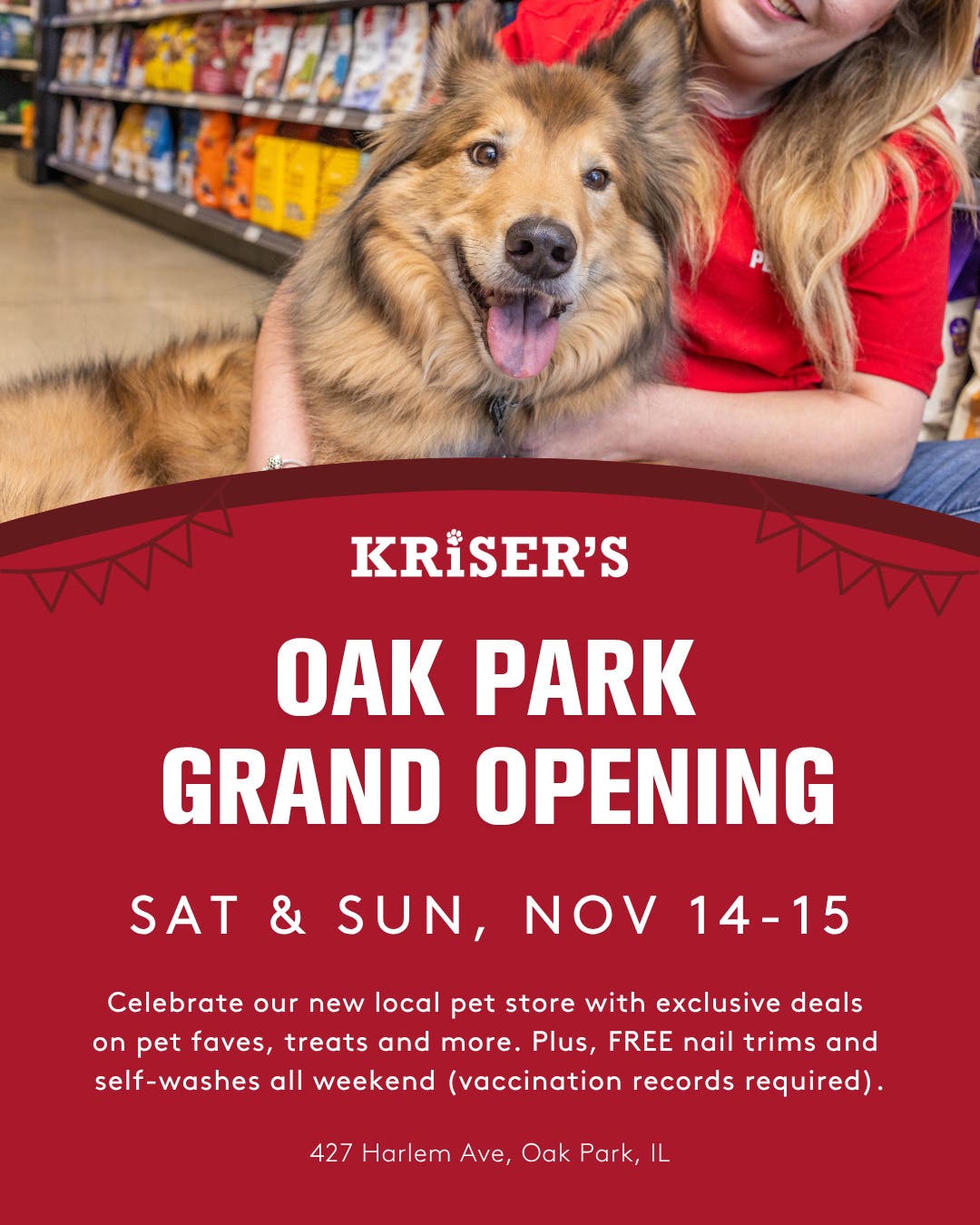 New Oak Park Pet Store!