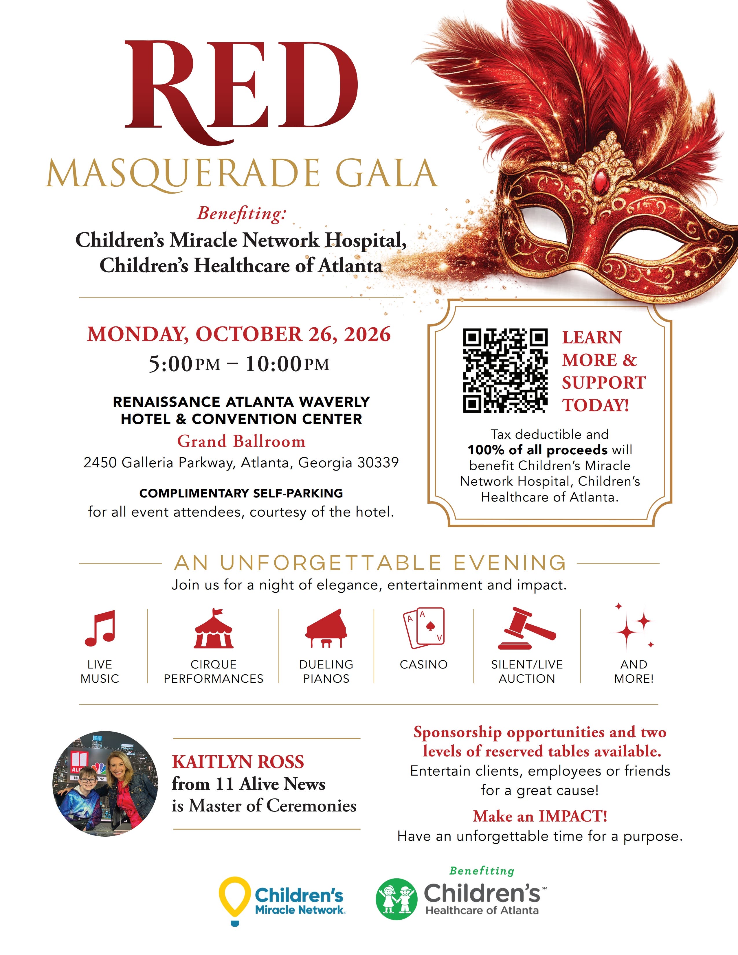Red Masquerade Gala