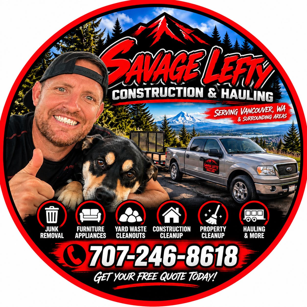Savage Lefty Construction & Hauling – Junk Removal & Property Cleanup
