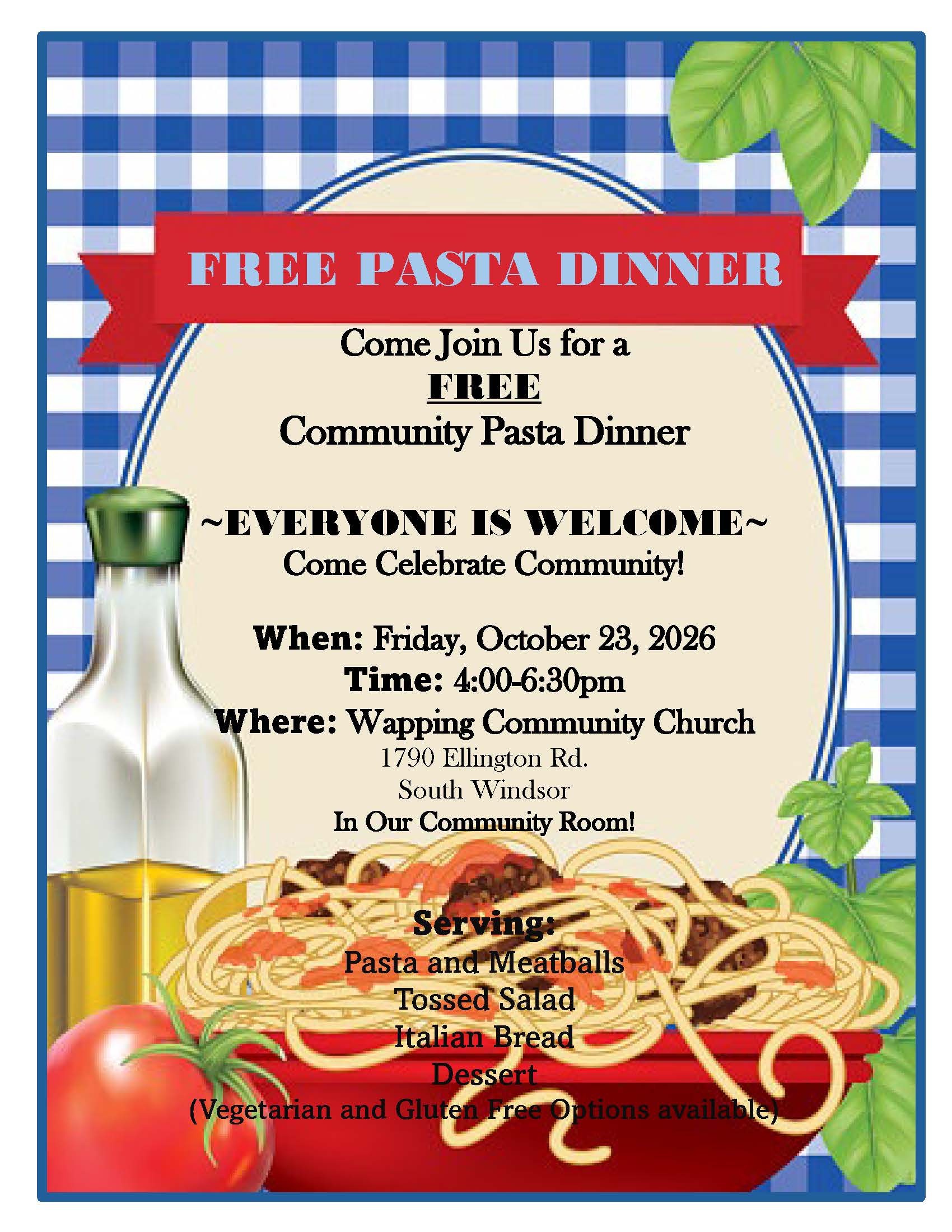 Free Community Dinner