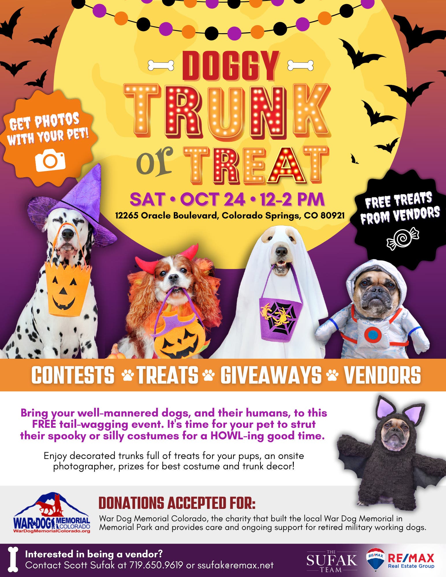 3rd Annual Doggy Trunk or Treat