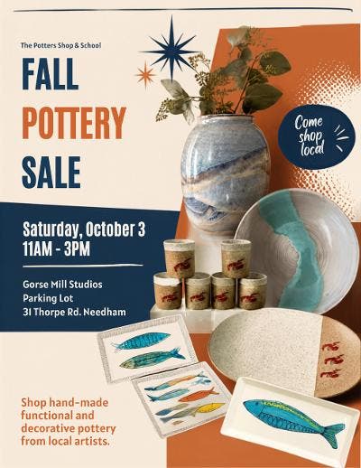 Fall Pottery Sale