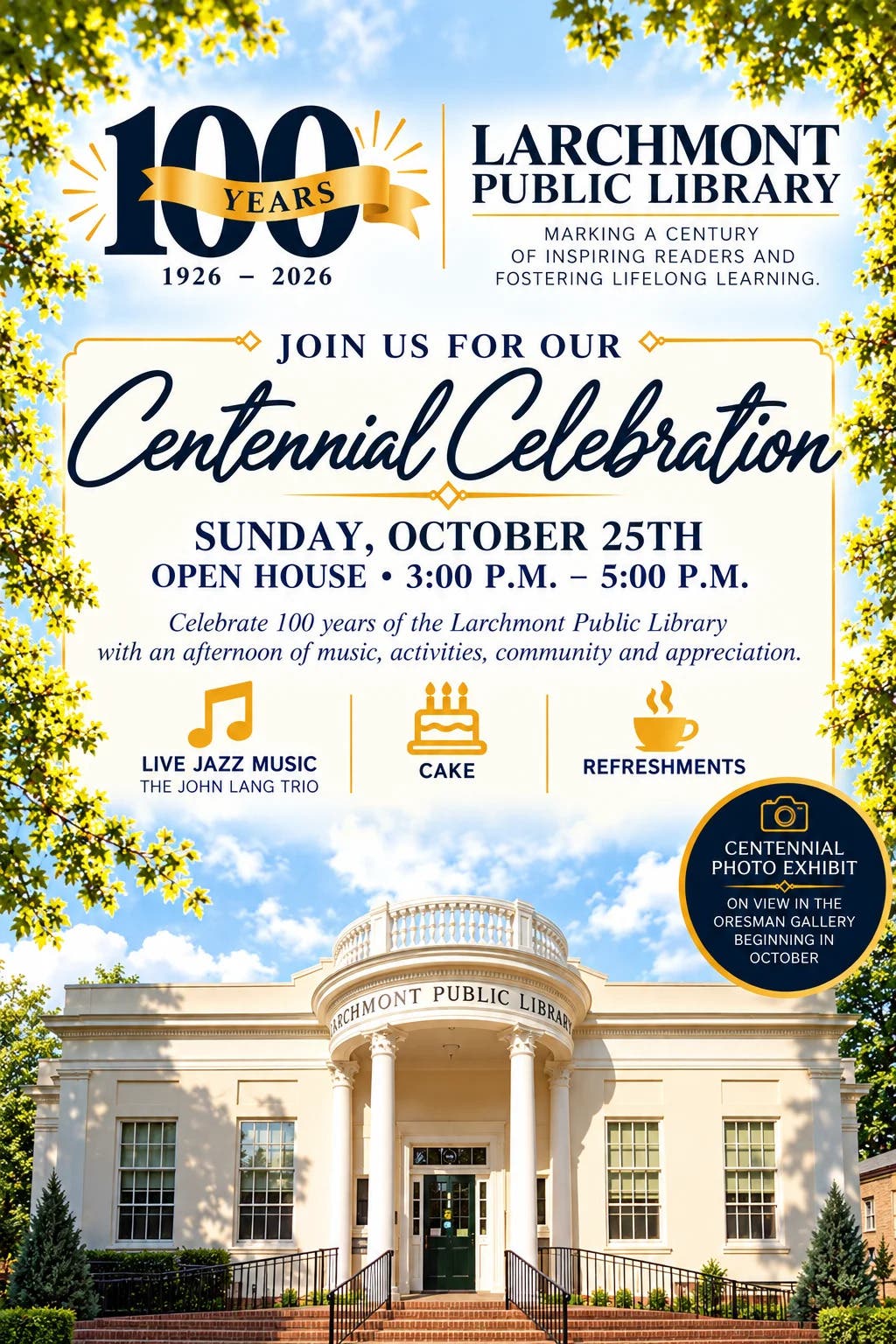 Larchmont Public Library Celebrates 100 Years of Community and Learning