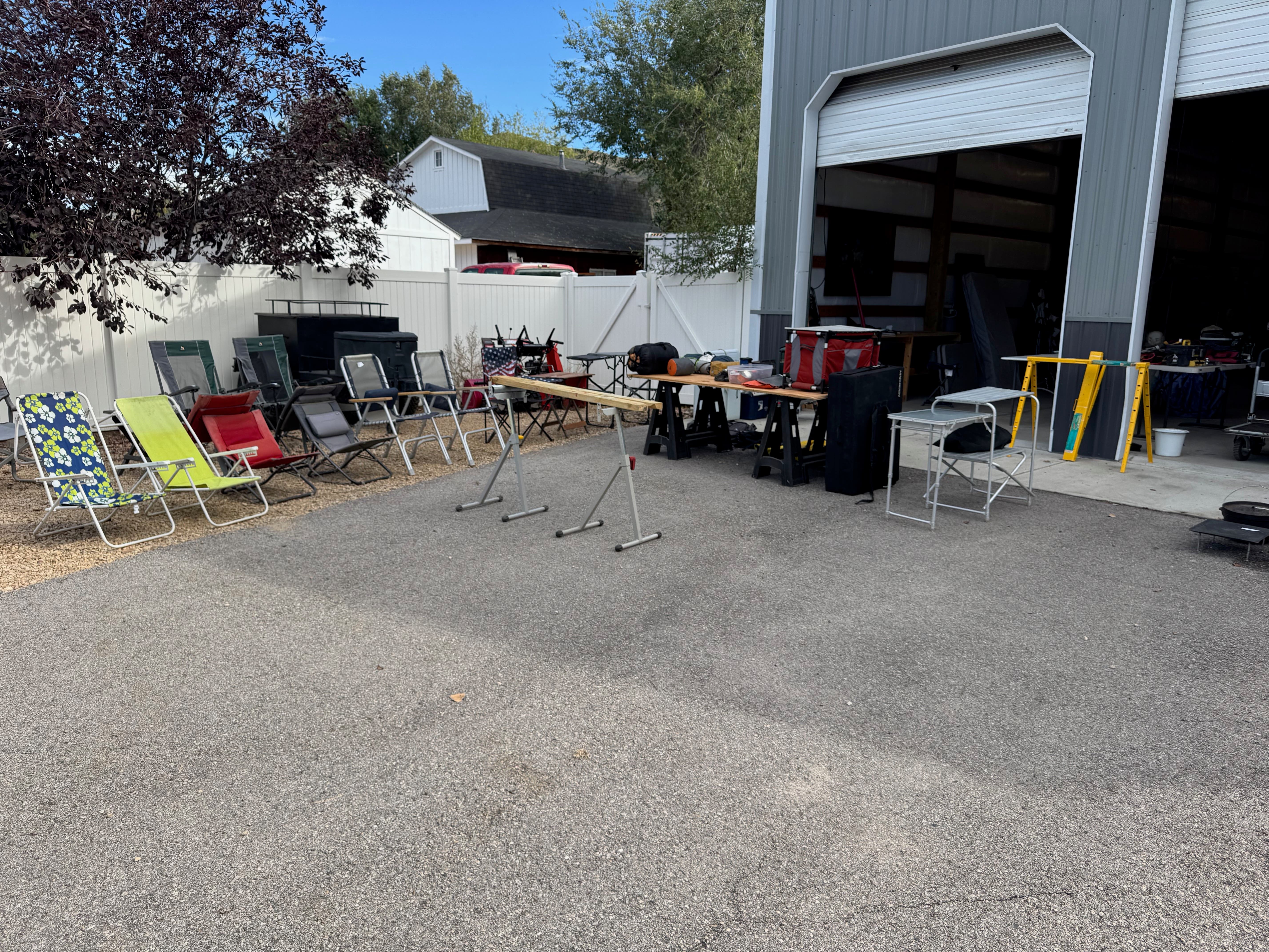 GARAGE SALE  Sat Oct 3rd.   * till noon