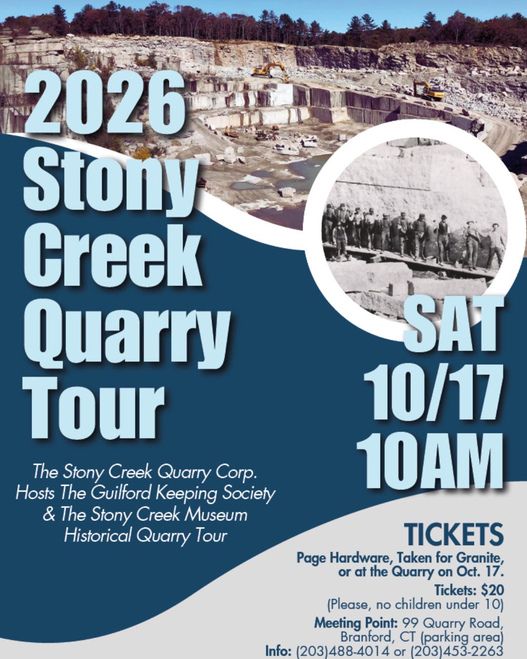 Stony Creek Quarry Tour