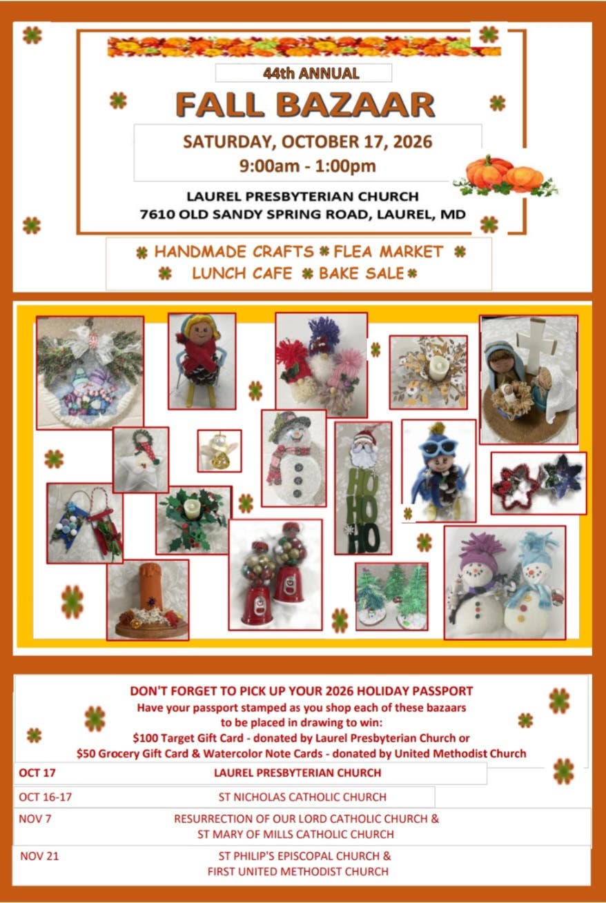44th Annual Fall Bazaar