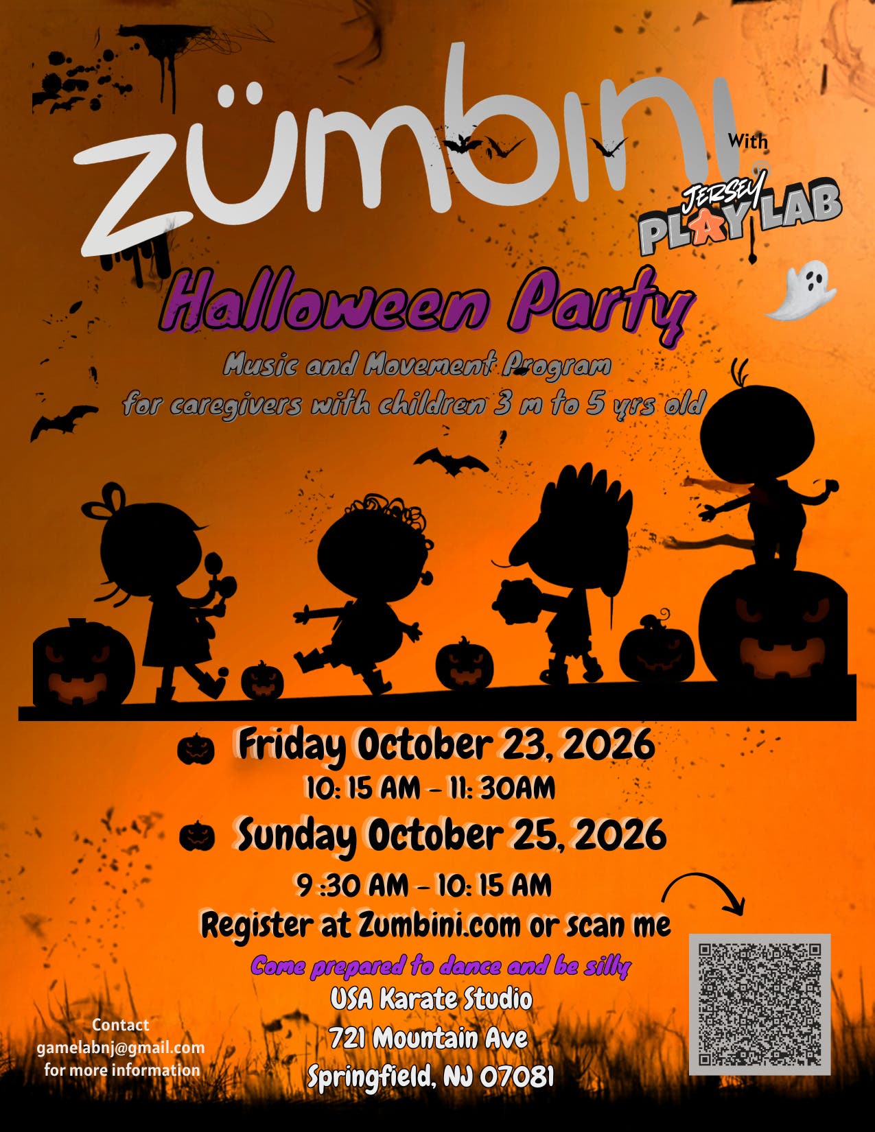Zumbini Halloween Party
