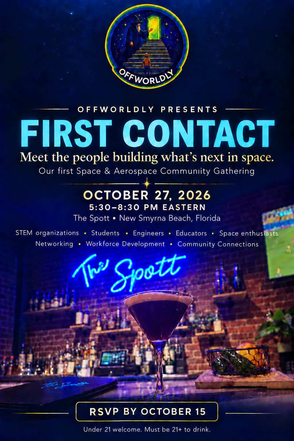 OffWorldly First Contact: Space & Aerospace Community Gathering