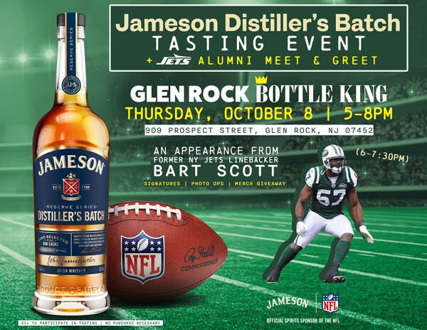 Jameson Distiller's Batch Tasting Event