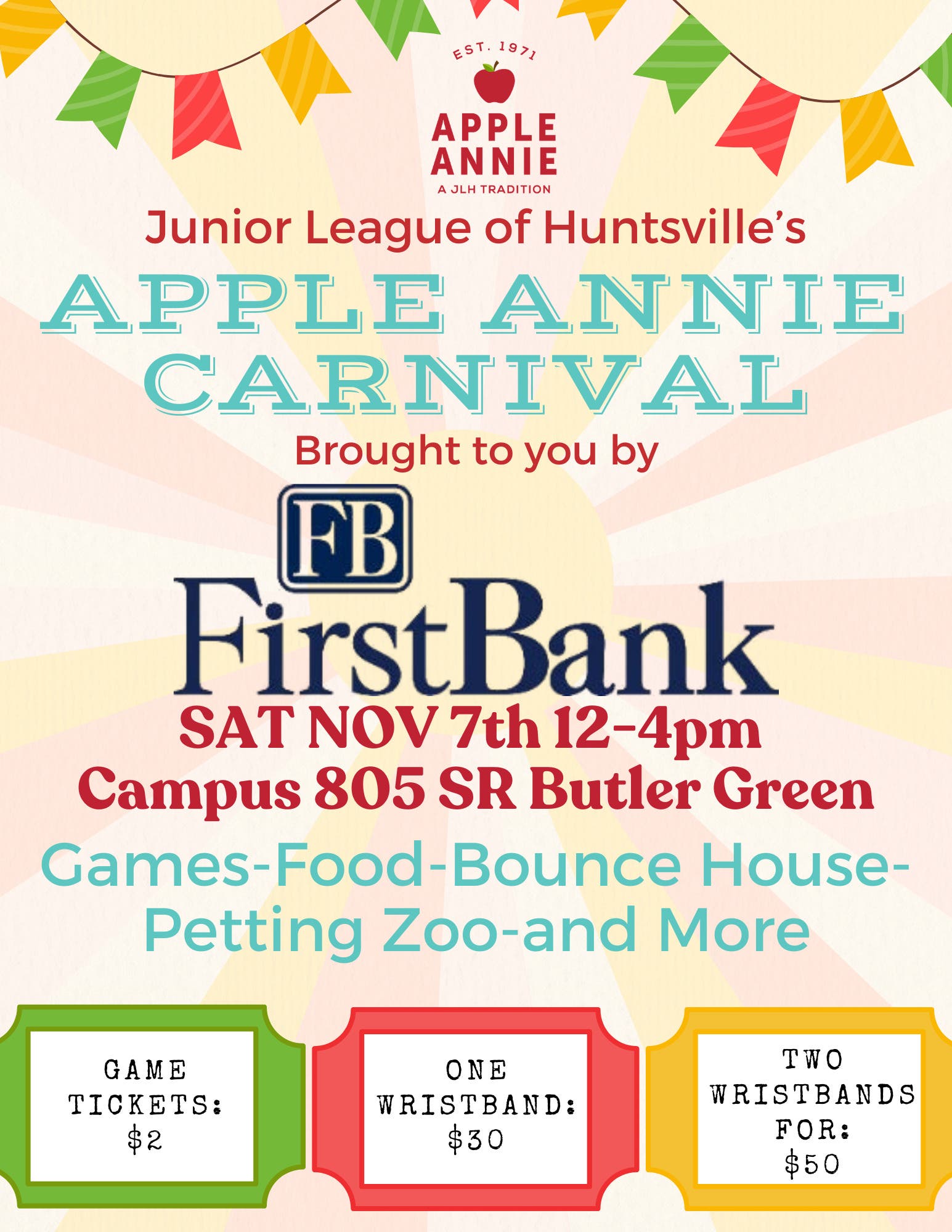 Junior League of Huntsville Apple Annie Carnival