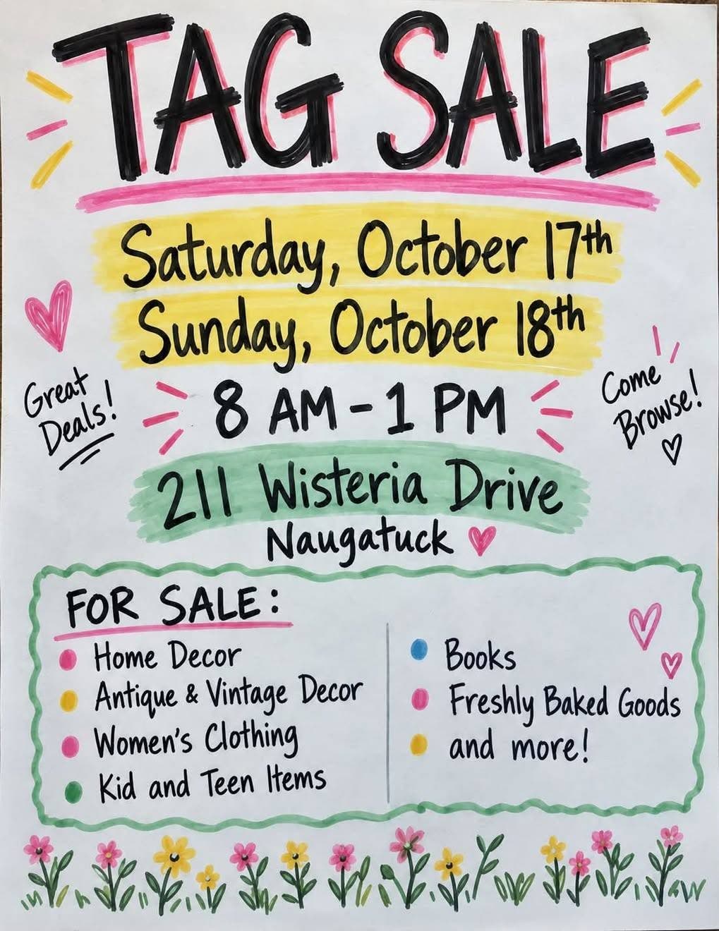 Tag Sale