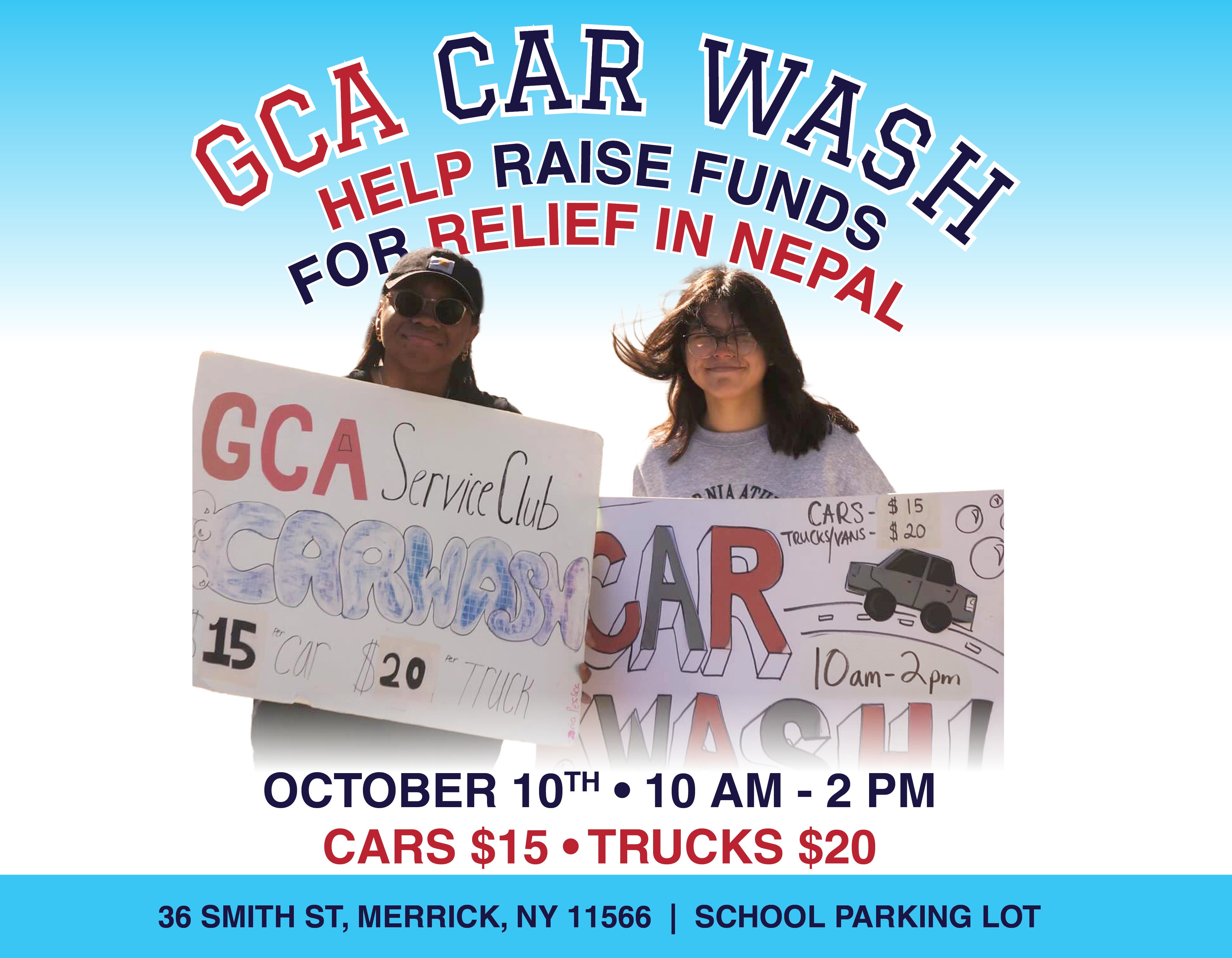 GCA: Local School Car Wash