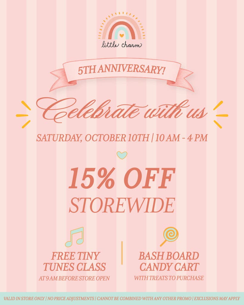 Little Charm 5th Anniversary!