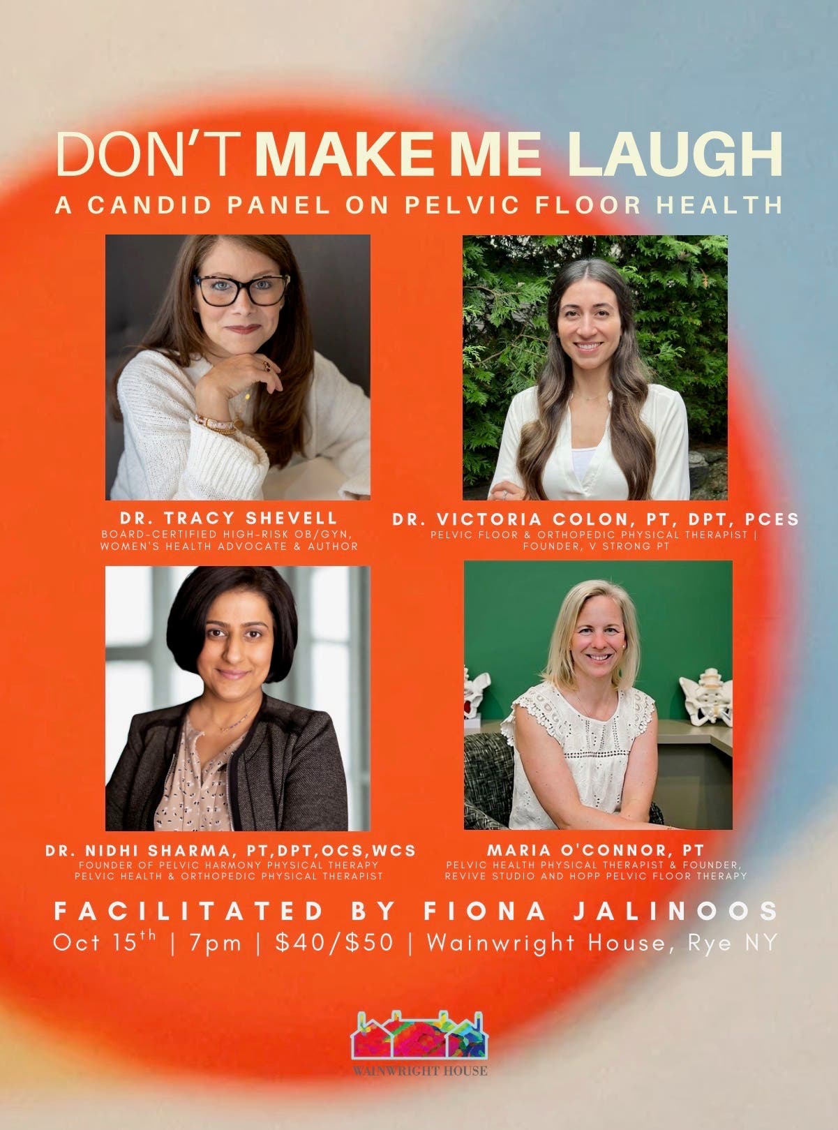 Don't Make Me Laugh: A Candid Panel on Pelvic Floor Health