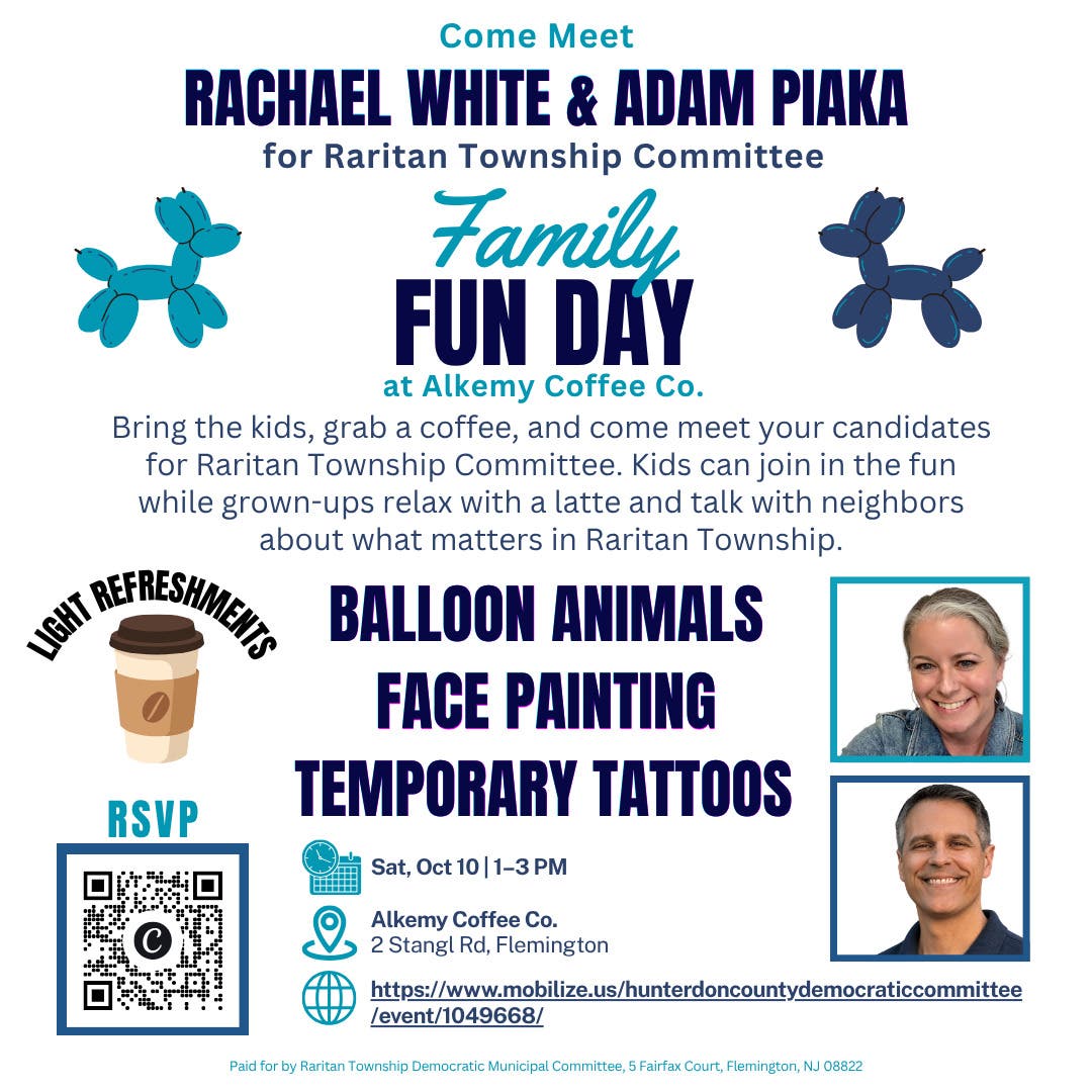 Family Fun Day with Rachael White &            Adam Piaka