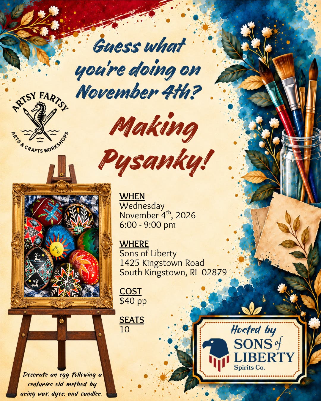 Pysanky Workshop