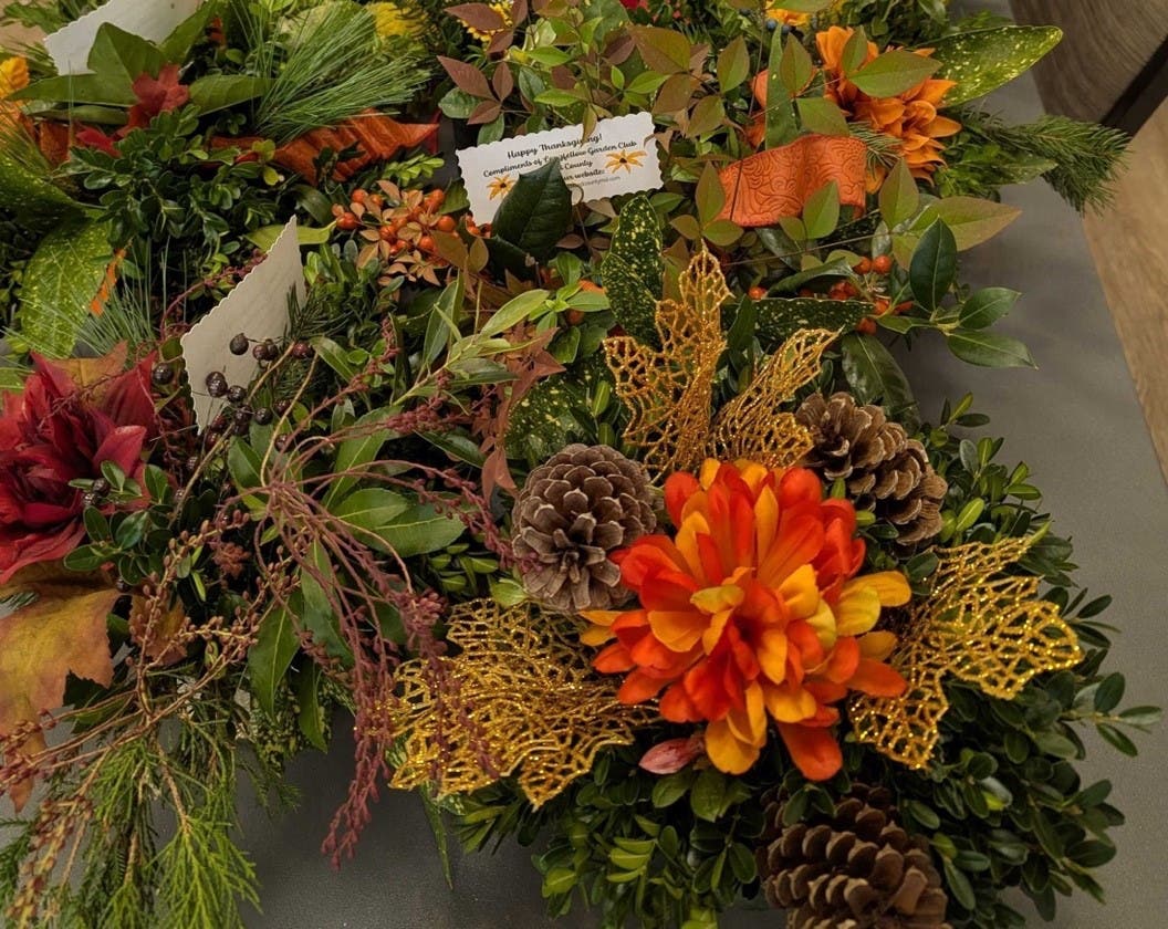 Community Service Project - Thanksgiving Centerpieces