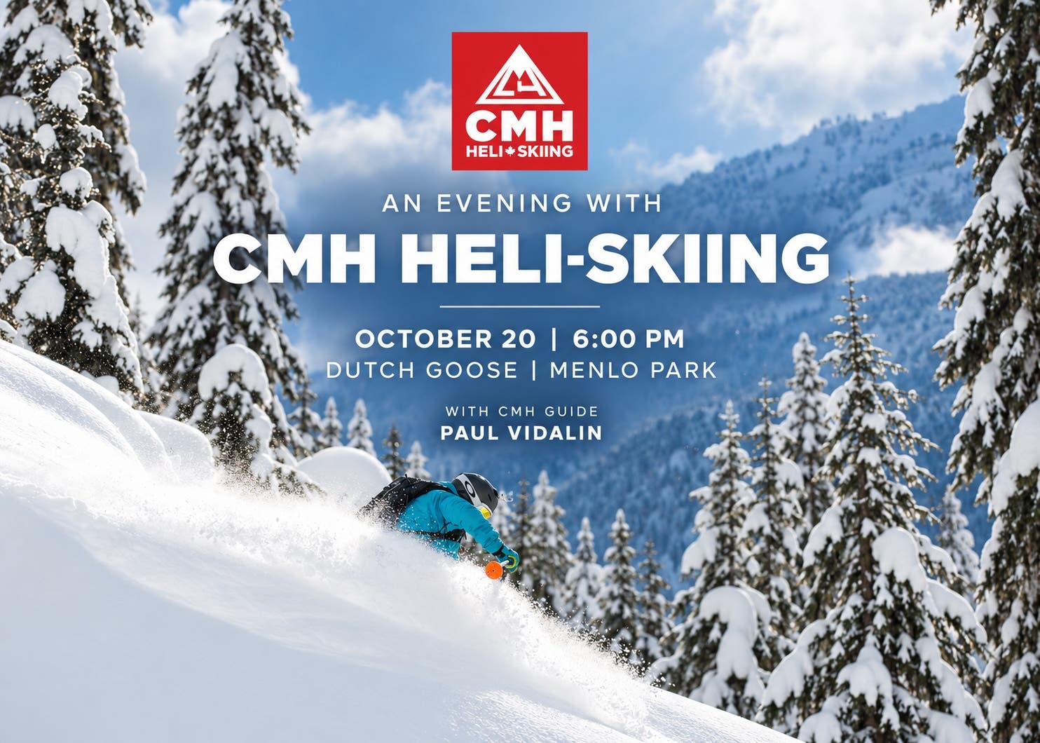 An Evening With CMH Heli-Skiing