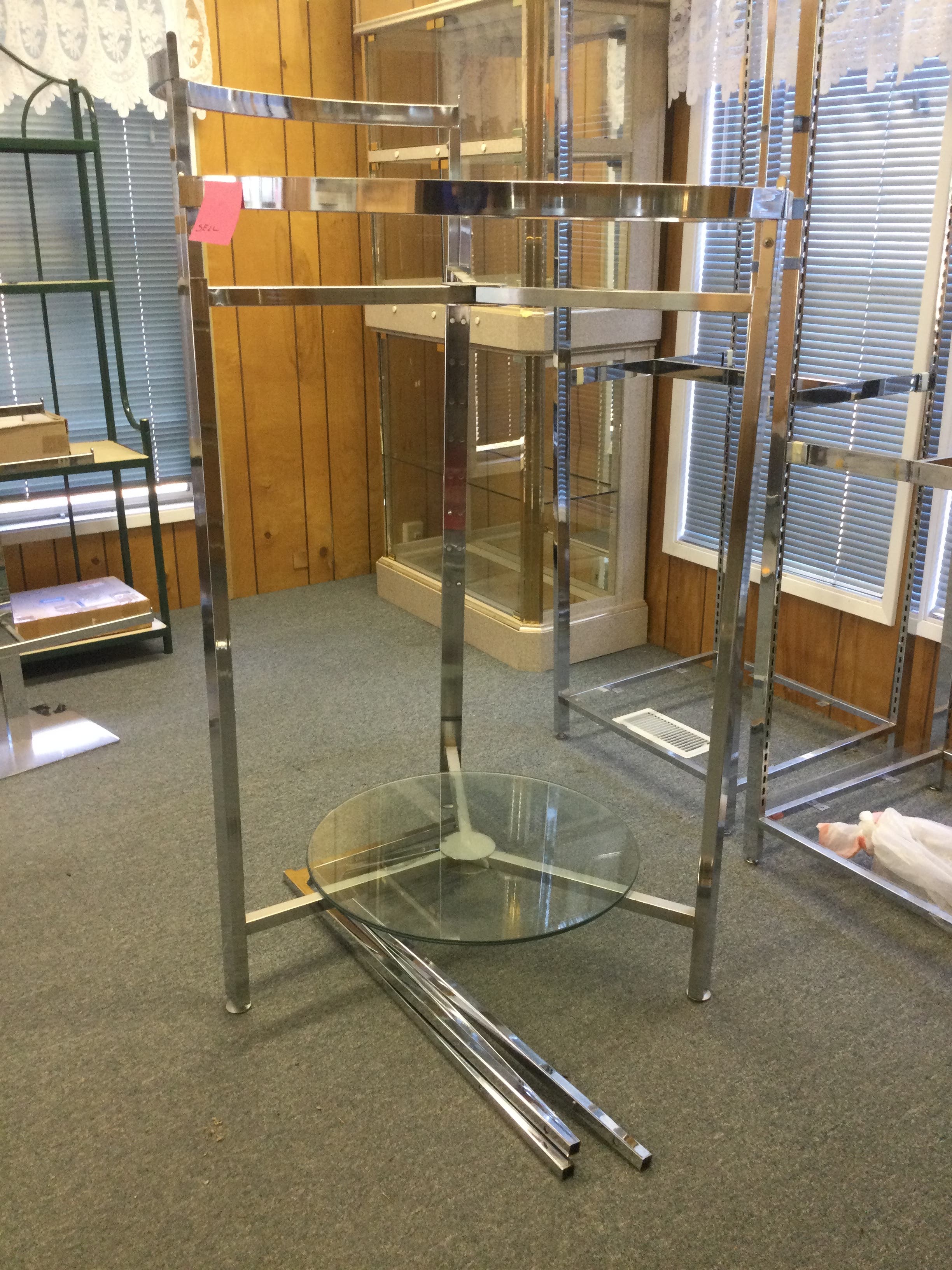 Retail Clothing Racks & Lady Mannequins
