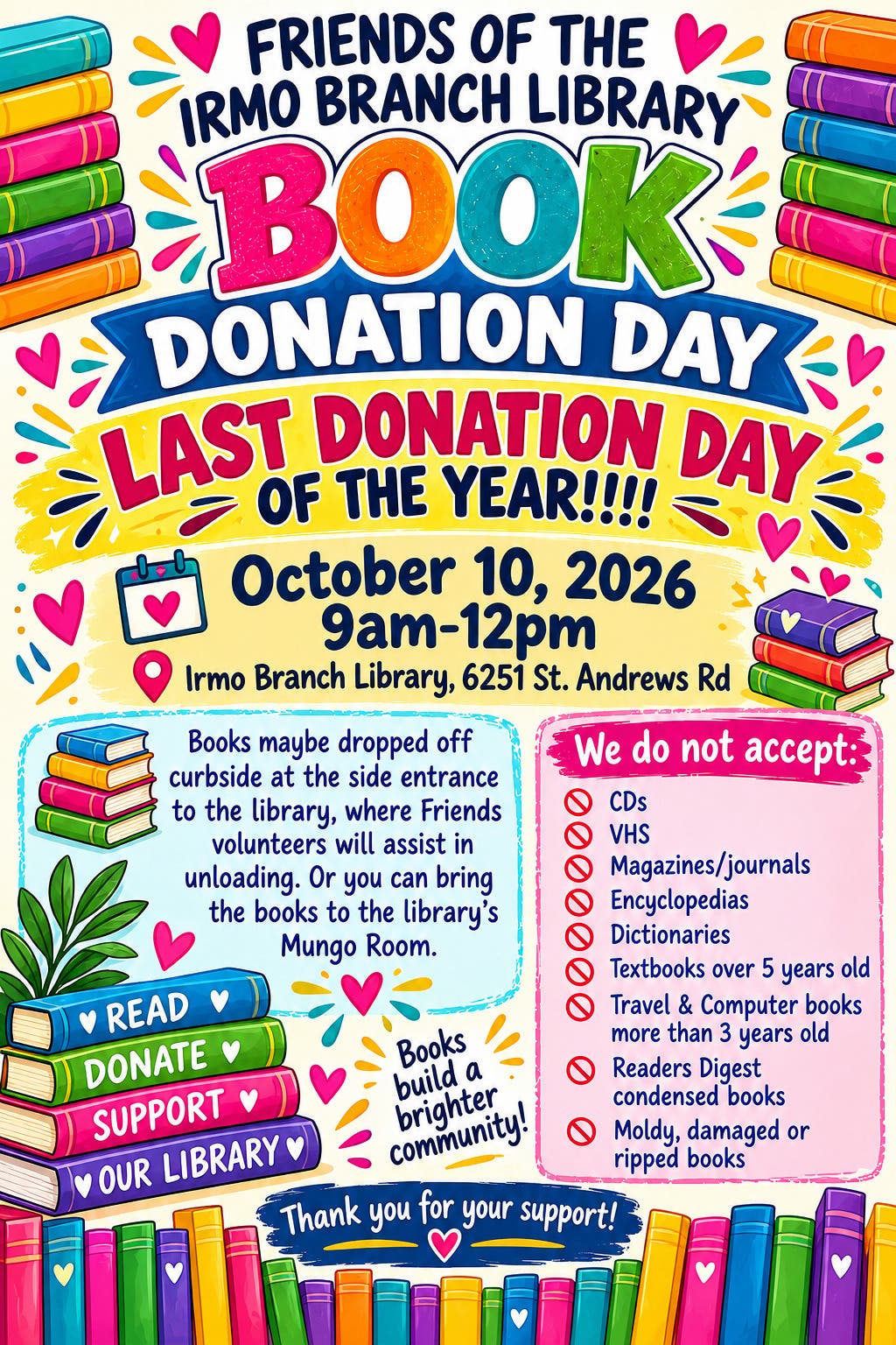 Book Donation Day