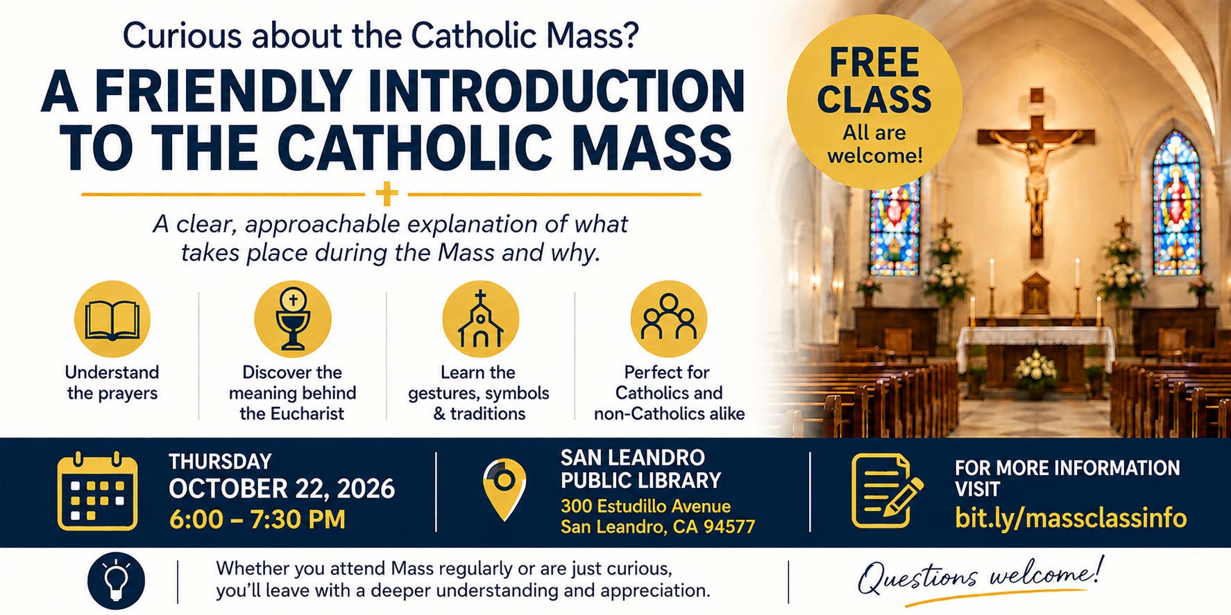 A Friendly Introduction to the Catholic Mass