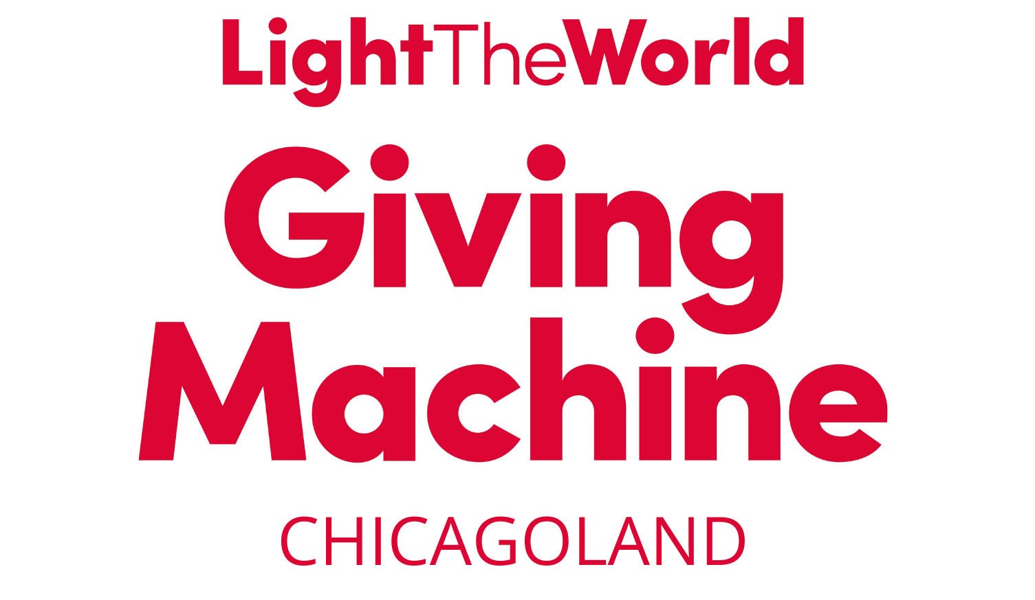 Light the World Giving Machine Kiosks