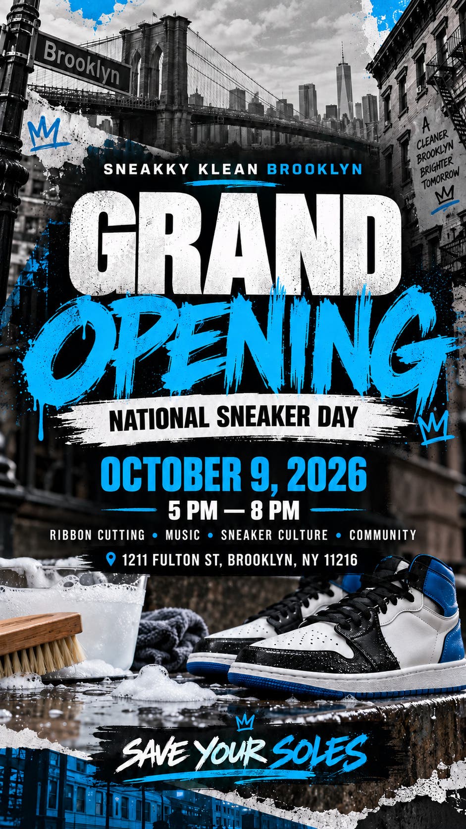 Sneakky Klean Brooklyn Grand Opening