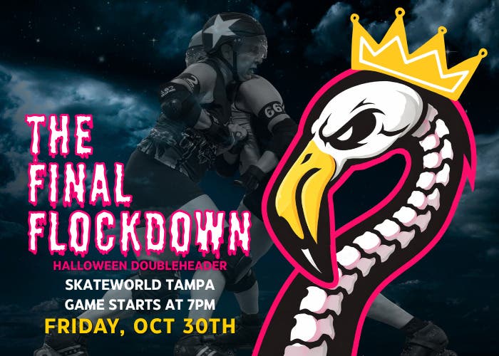 Tampa Roller Derby Final Flockdown