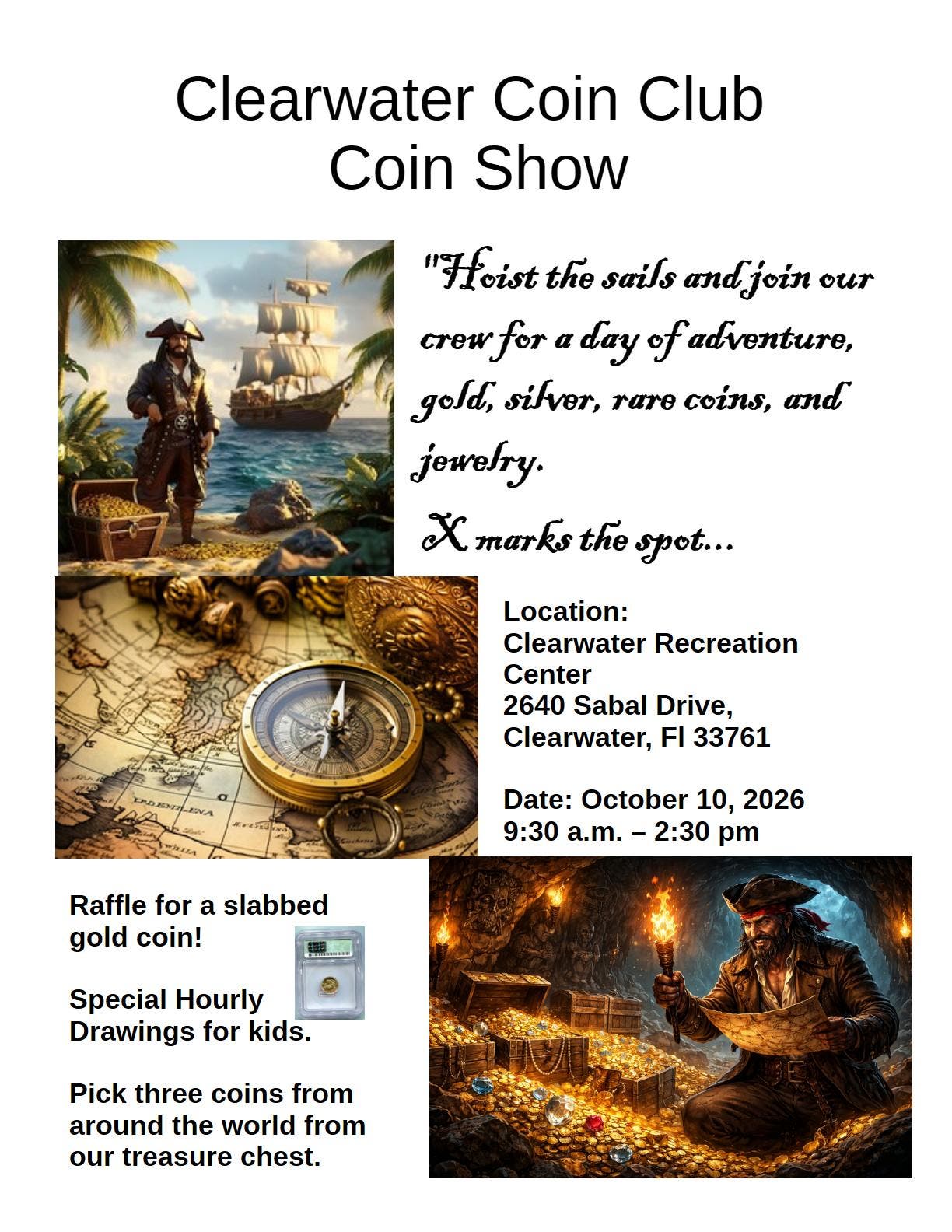 Clearwater Coin Club Coin Show