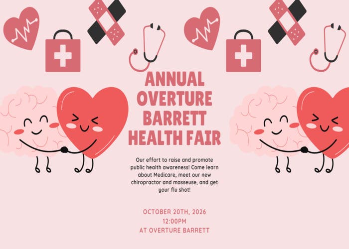 Overture Barrett’s Annual Health Fair