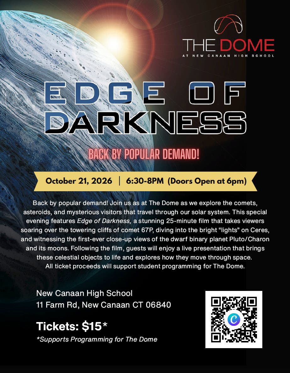 'Edge of Darkness' Presented by The Dome @ NCHS