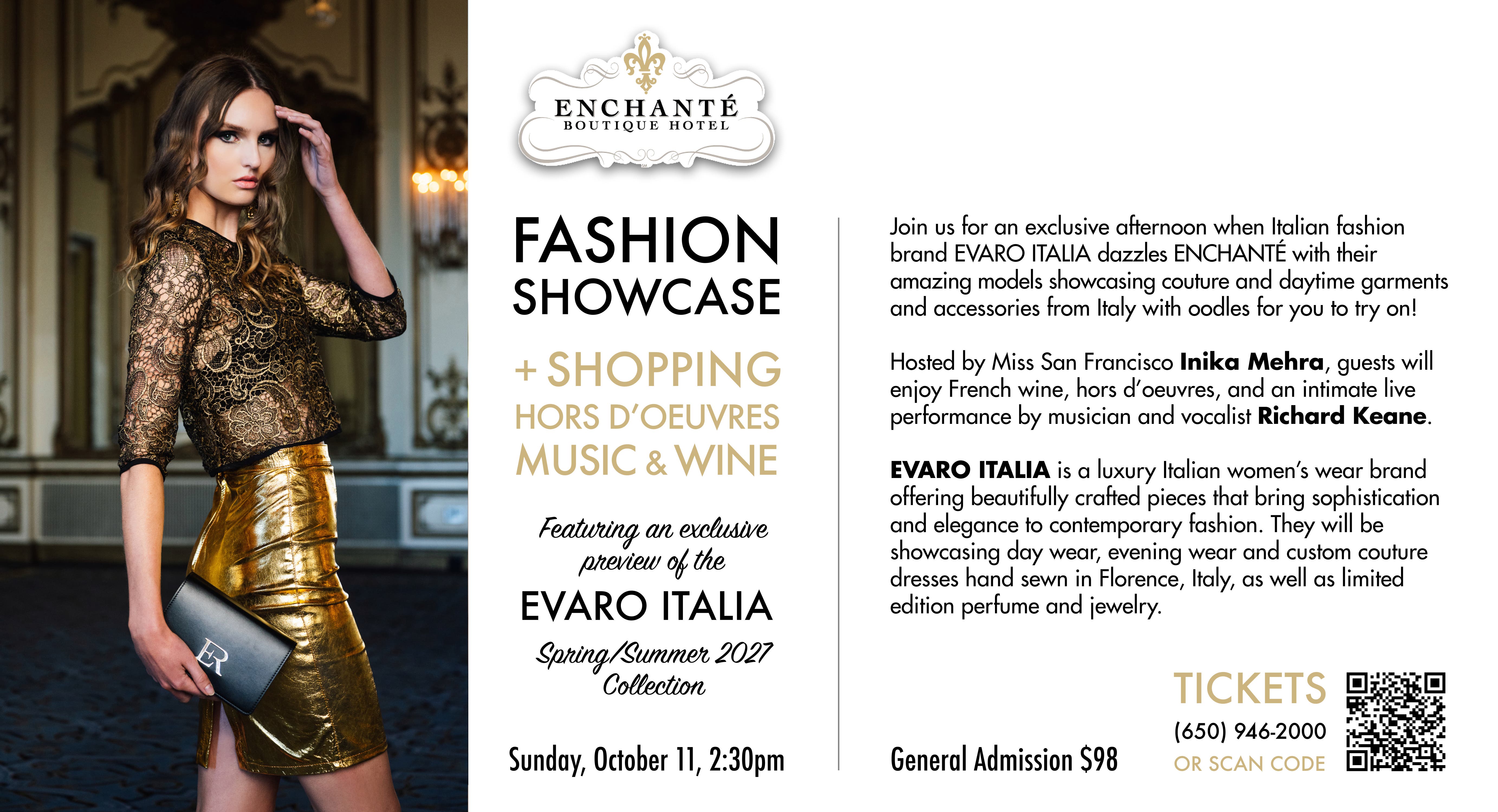 Fashion Showcase at Enchanté Boutique Hotel