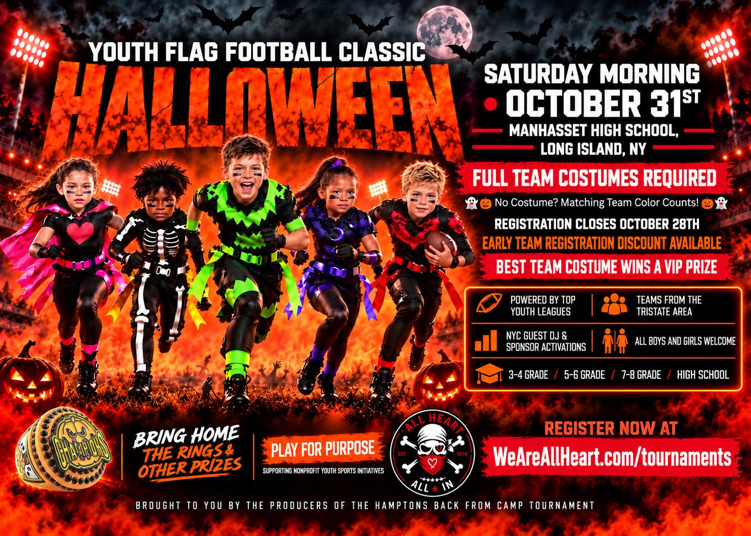 Halloween Youth Flag Football Classic