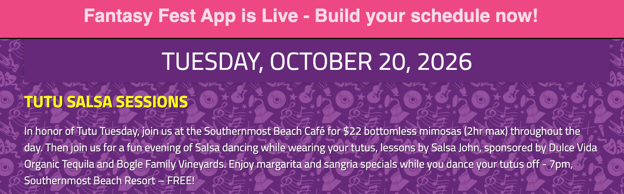 Tutu Salsa Sessions