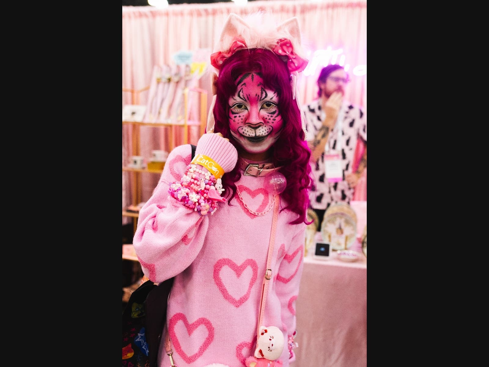 Attendees meet celebrity cats a meet-and-greet at CatCon.