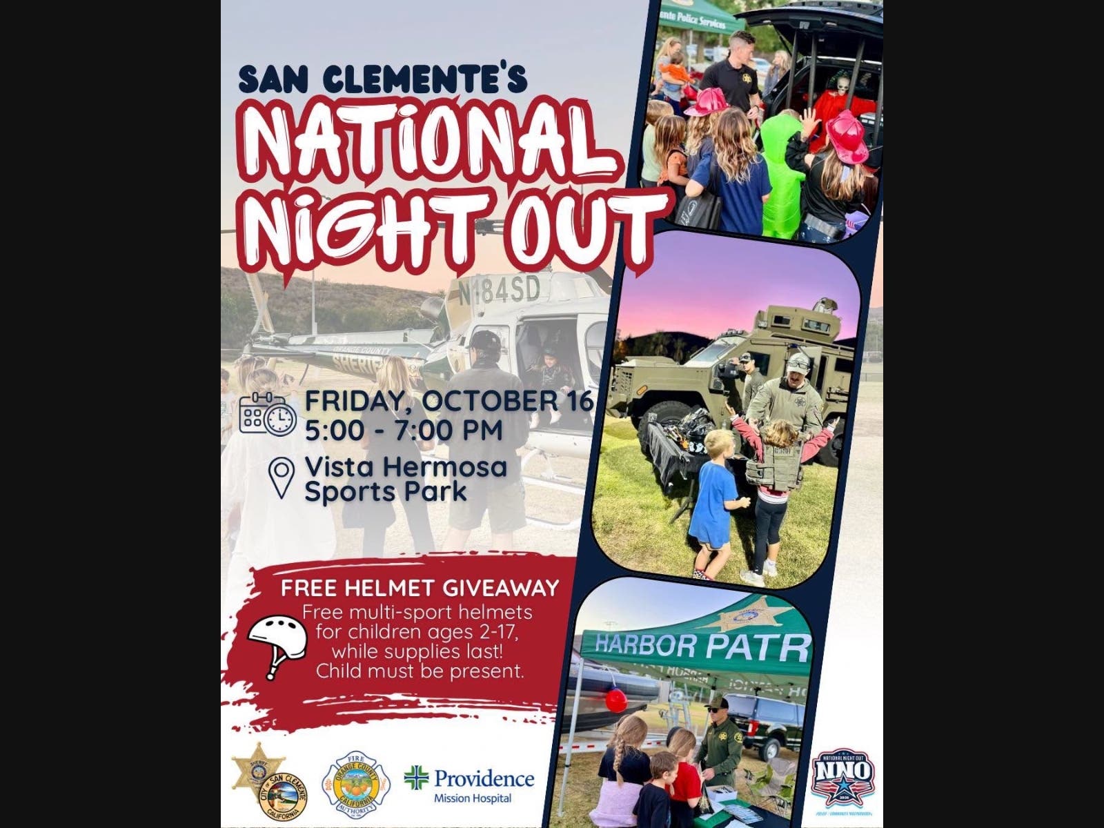 National Night Out Returns To San Clemente.