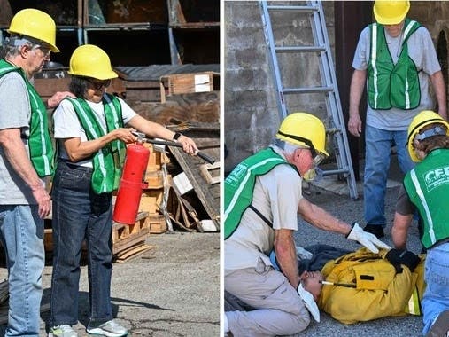CERT participants learn essential skills that could save lives during an emergency.