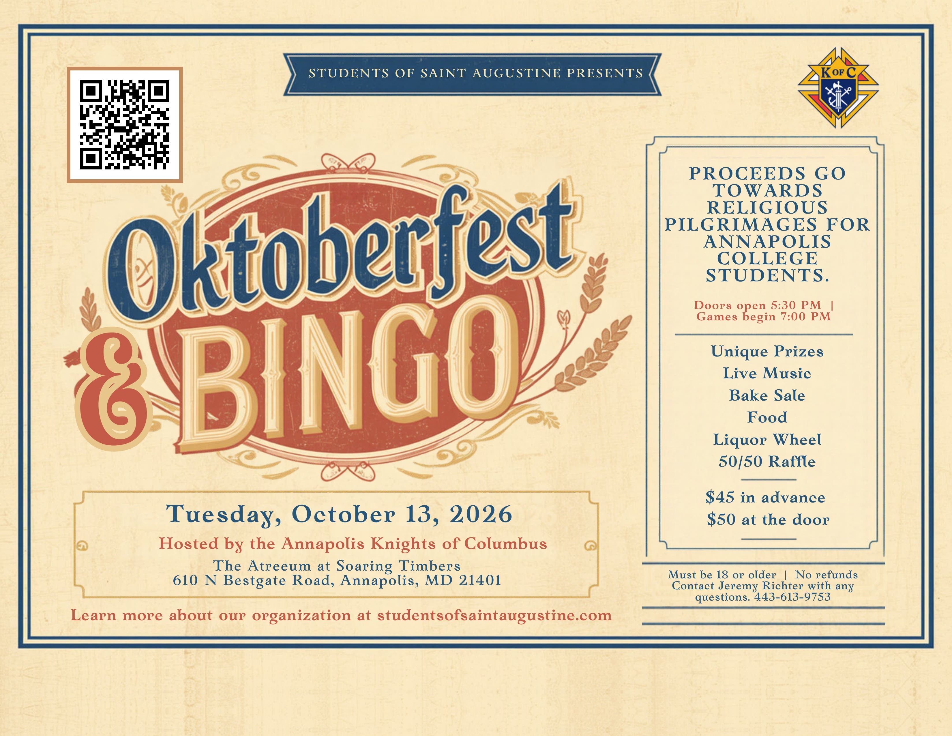 Oktoberfest & Bingo