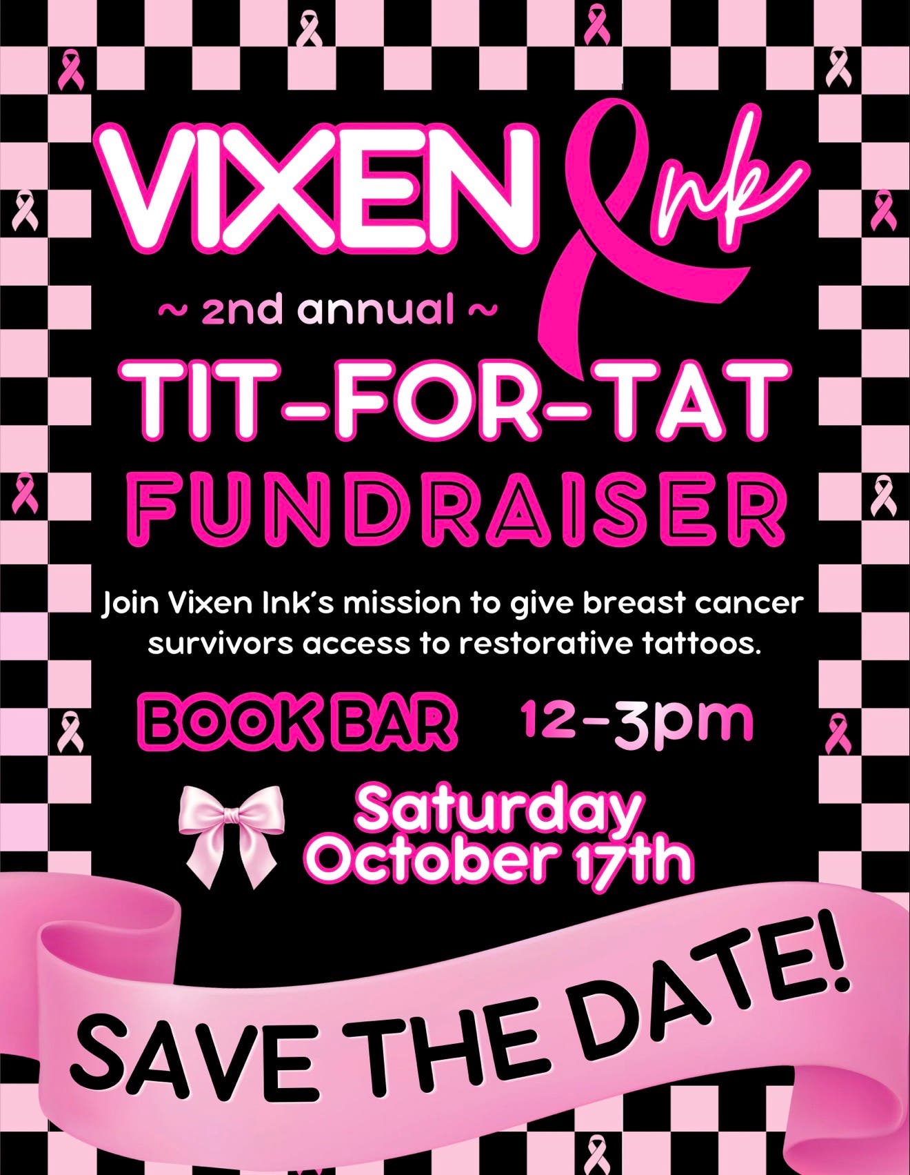 Vixen Ink Tit-For-Tat Fundraiser