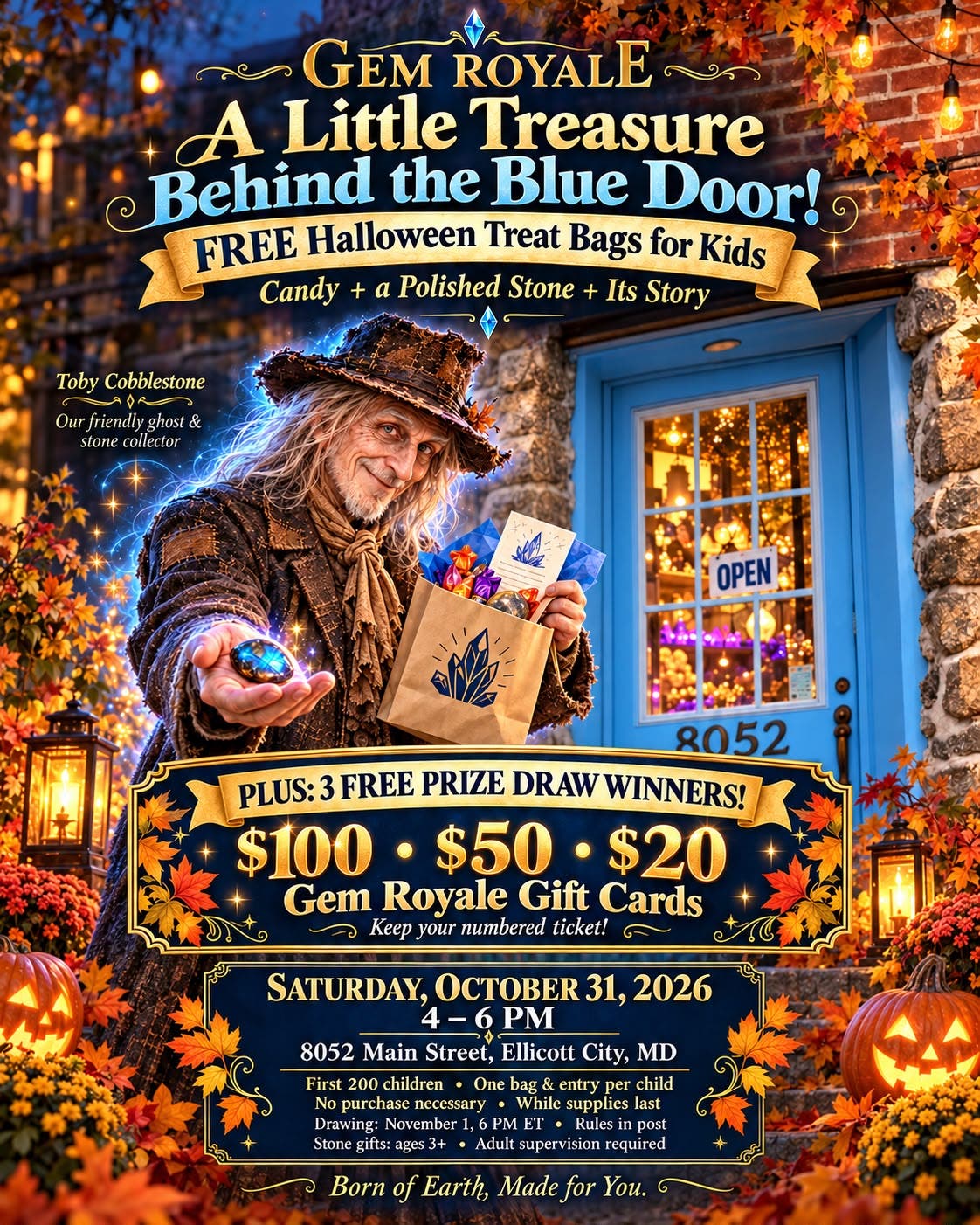 Gem Royale Halloween: Free Treat Bags & Prize Draw