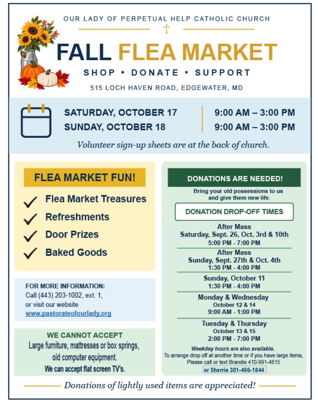 Fall Flea Market
