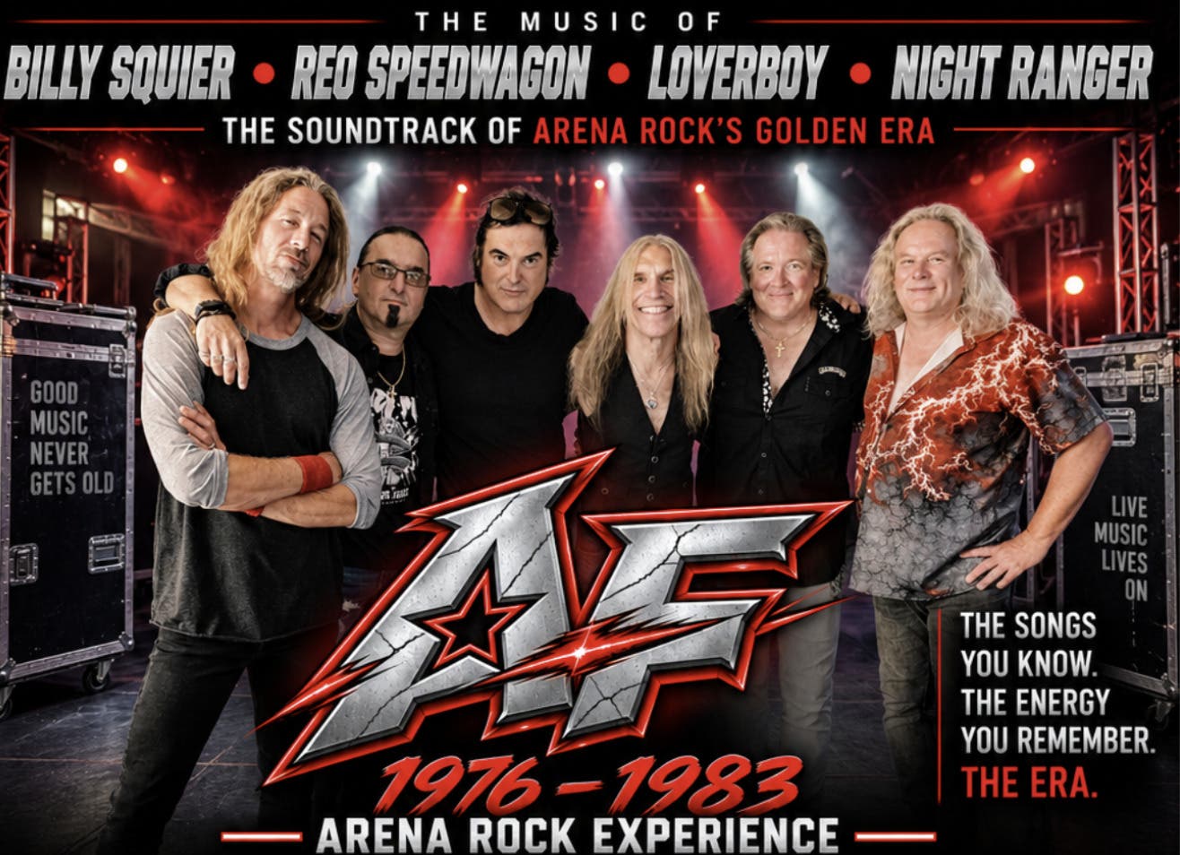 Arena Flashback Brings the 1976 - 1983 Arena Rock Era to Daryl's House on November 11!