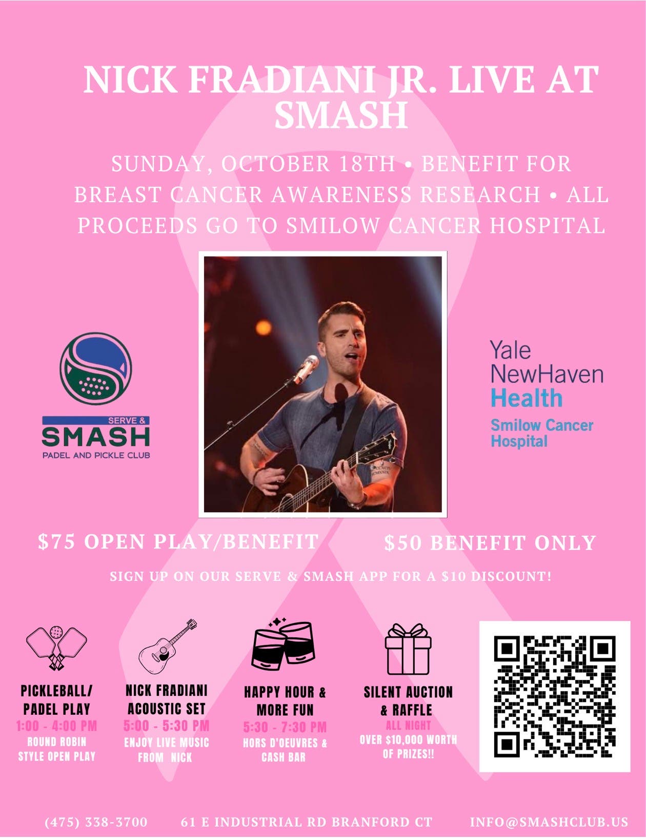 Nick Fradiani Smillow Charity Event