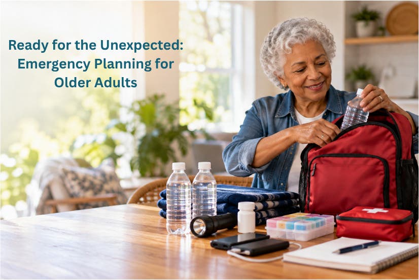 Ready for the Unexpected: FREE Community Talk on Emergency Planning for Older Adults