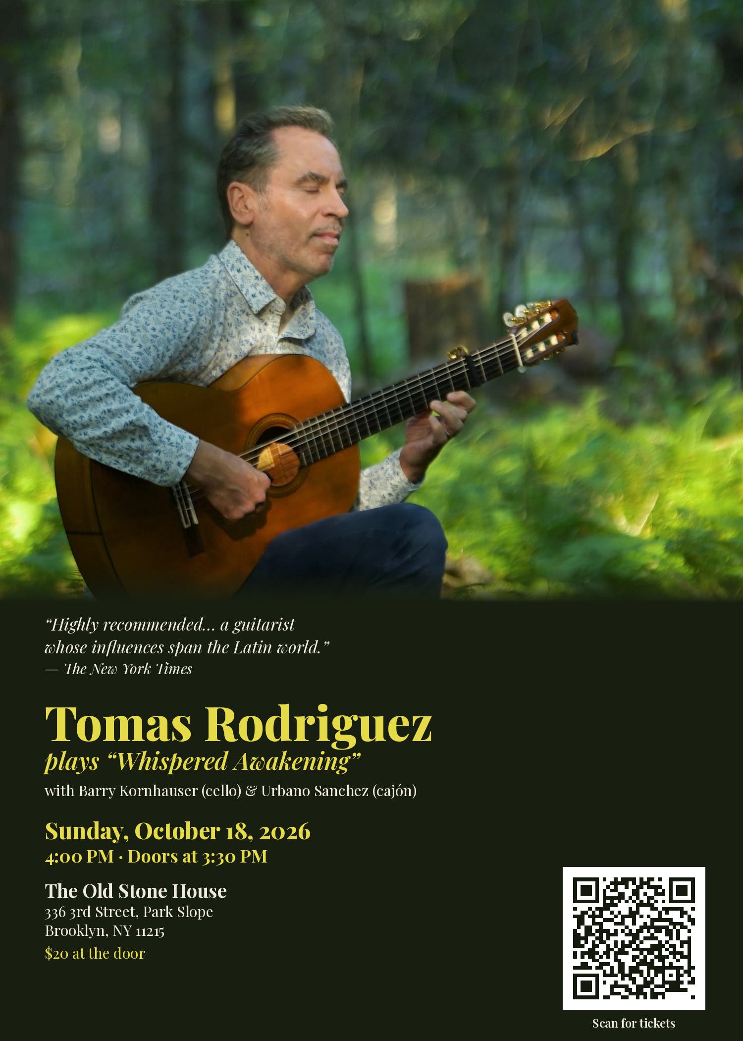 Tomas Rodriguez Guitar Concert