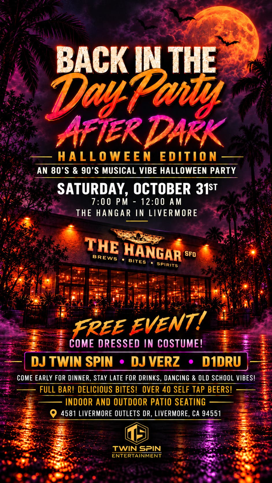 Back In The Day Party After Dark - 80' & 90's Halloween Party!