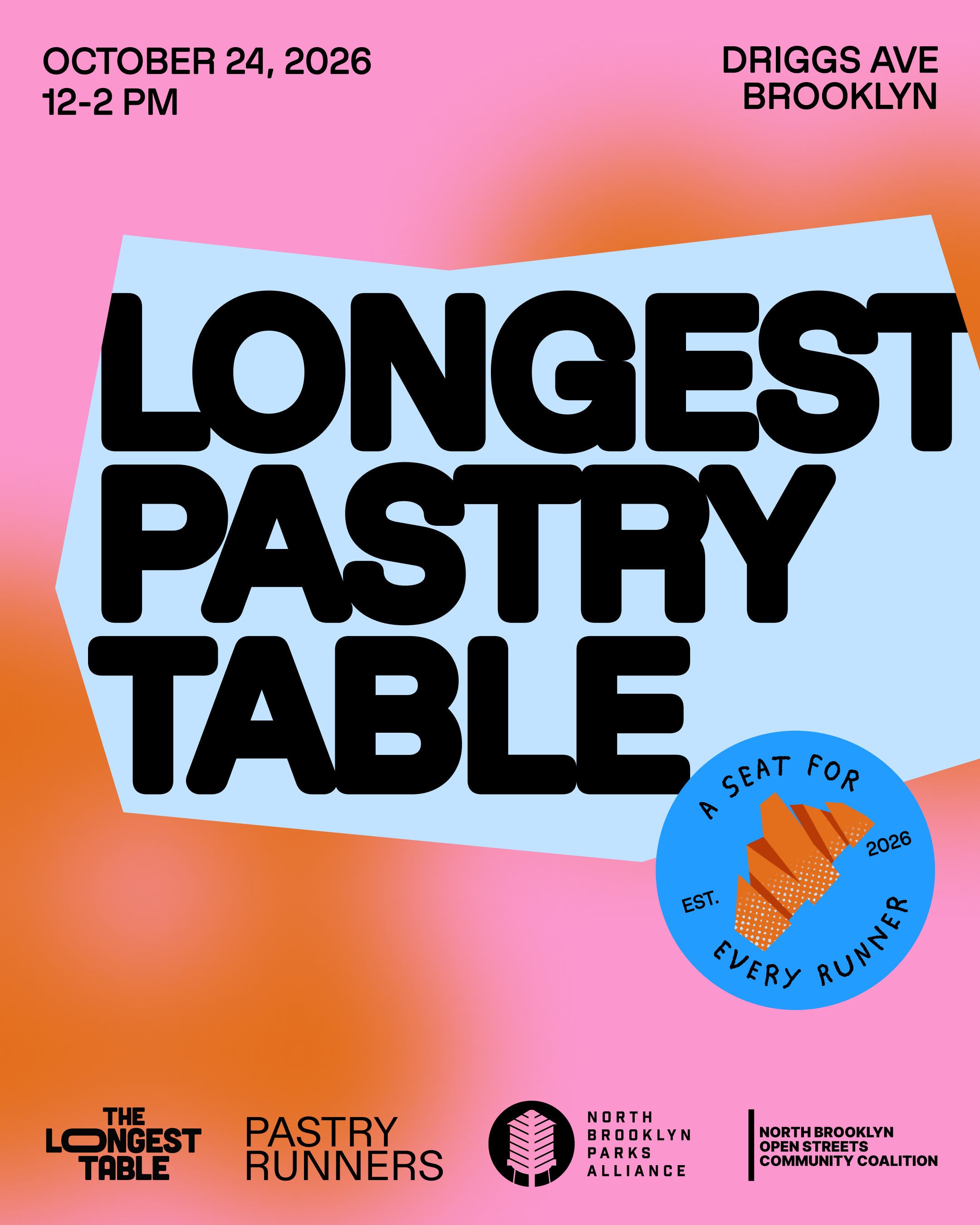 Longest Pastry Table