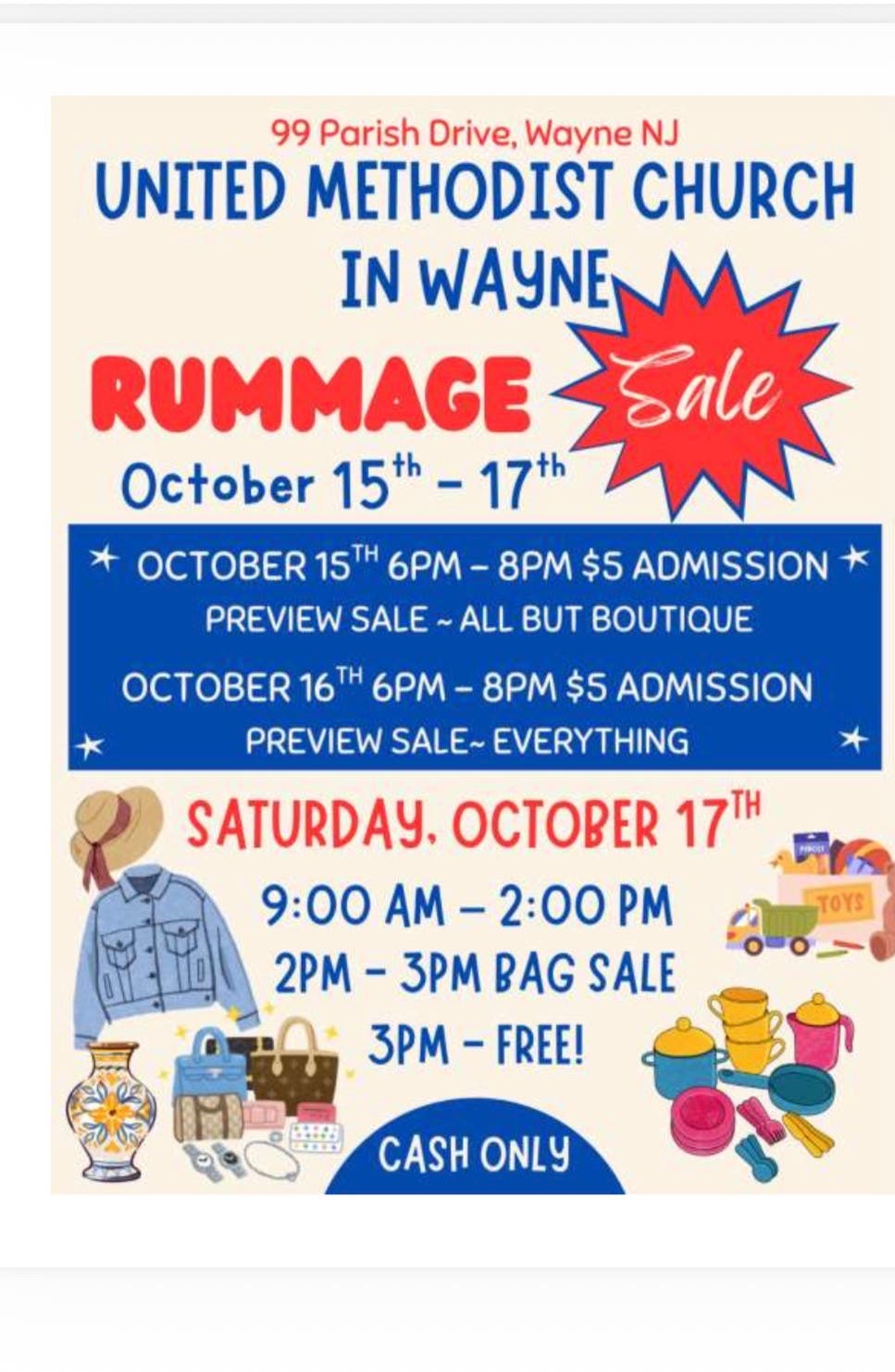 Rummage Sale