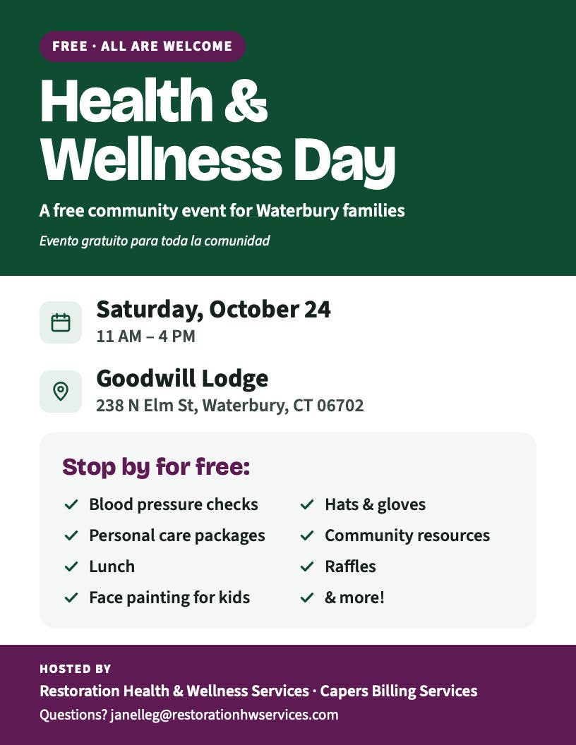 Health & Wellness Day